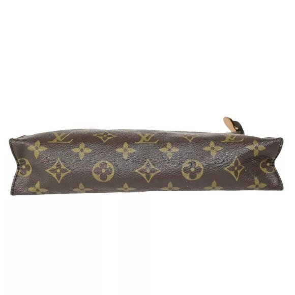 LOUIS VUITTON Poche Toilette 26 Clutch Hand Bag Monogram Leather - Picture 5 of 13